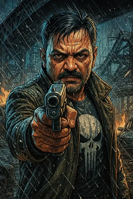 The Punisher ChatGPT Image generation prompt